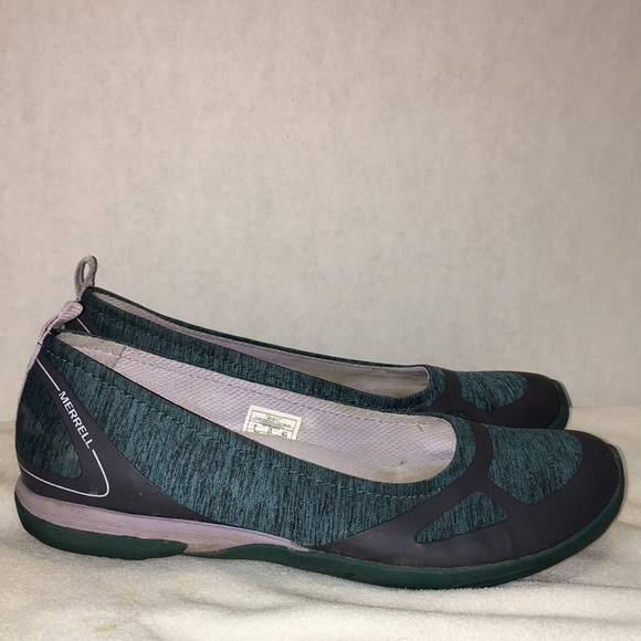 Merrill select fresh teal flats size 8 comfort - Picture 1 of 8